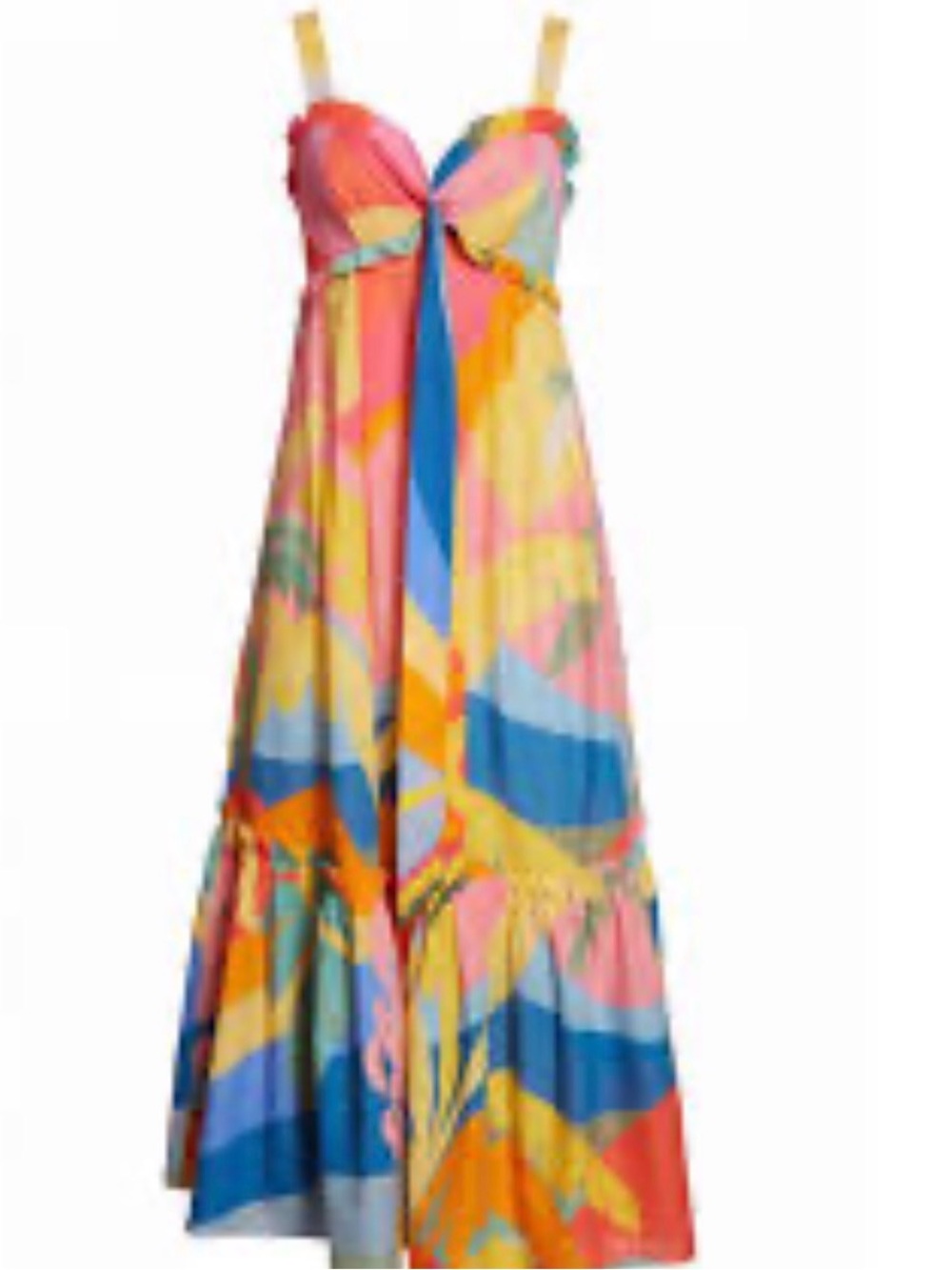 Farm Rio Tropical Sunset Maxi Dress - Picture 6 of 6